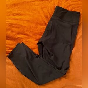 Fabletics capri workout leggings, XL